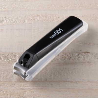 Bấm móng tay đầu thẳng KAI Nhật Bản màu đen KE0123