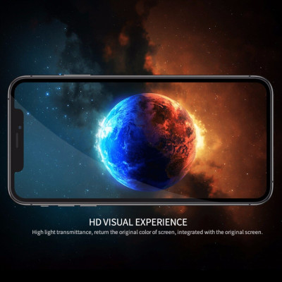 Miếng dán cường lực 3D full màn hình cho iPhone Xs Max / iPhone 11 Pro Max hiệu Nillkin Amazing CP+ Pro ( Mỏng 0.3mm, Kính ACC Japan, Chống Lóa, Hạn Chế Vân Tay) - Hàng chính hãng