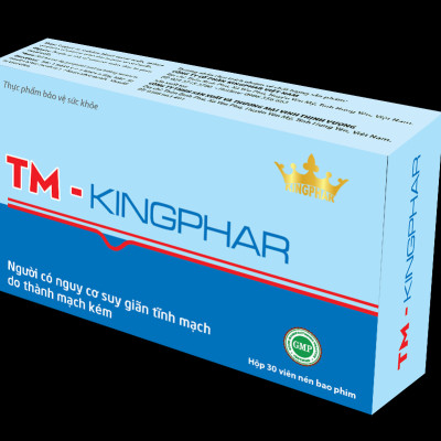 Viên uống tĩnh mạch T-M Kingphar, hộp 30v