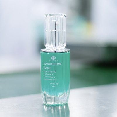 Serum Mychi - Serum cấy trắng lá vàng 24k  glutathione