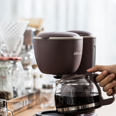 Máy Pha Cà Phê BEAR KFJ-A06Q1 Kiêm Pha Trà Công Suất 550 W - Hàng Nhập Khẩu