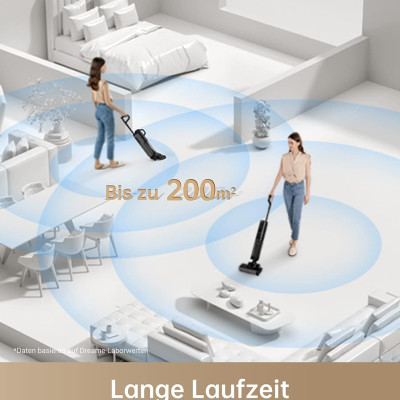 Máy Hút Bụi Lau Sàn Dreame M12 Tự Động Vệ Sinh Lực Hút 14.000 Pa Thời Gian Làm Việc 40 Phút, Diện Tích Hoạt Động 150m2 Công Suất 300 W - Hàng Chính Hãng