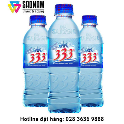 Nước uống đóng chai 333 - 500ml