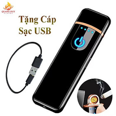 BẬT LỬA ĐIỆN PLAMAS CÓ ĐÈN CHỐNG NƯỚC SANG TRỌNG ĐẸP BẬT LỬA ĐIỆN VÂN TAY CAO CẤP