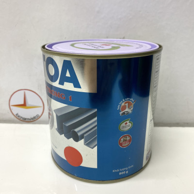 Sơn sắt mạ kẽm Toa 2 trong 1 màu đỏ 335 _ 800G