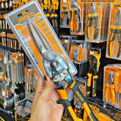 KÉO CẮT TÔN ĐẦU THẲNG 12" INGCO HTSN0112S - HÀNG CHÍNH HÃNG