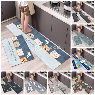 Set bộ 2 thảm 3D nhà bếp cao cấp chống trơn trượt , hoa văn hiện đại , được dệt từ sợi thiên nhiên  thấm hút nước và bụi bẩn cực tốt  ,đế thảm có độ ma sát cao,  , thiết kế lớp cao su chống trượt  , bề mặt thảm mịn, không xù lông, không phai màu 