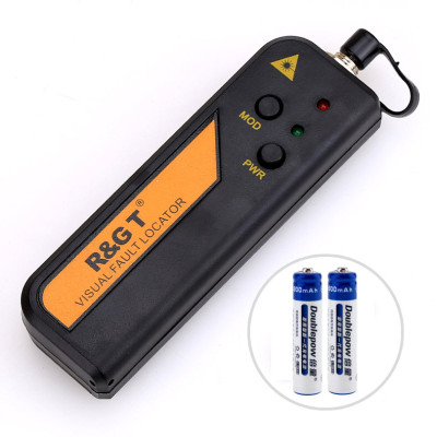 (Kèm 02 Pin Sạc) Bút Dò Lỗi Sợi Quang FTTH RGT TM-18 Công Suất 1/10/20/30mW Tia Laser Đỏ Cho Phép Đo Các Khoảng Cách Từ 5-10-20-30KM - Hàng Chính Hãng