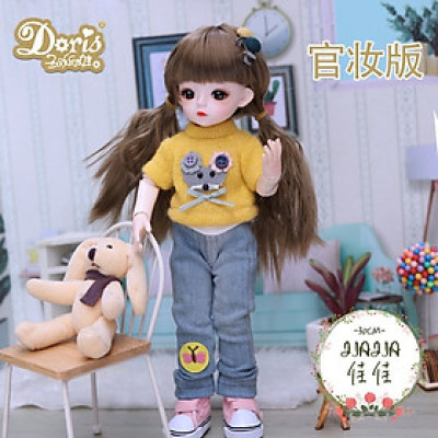 Búp Bê BJD 30cm Phiên Bản Nâng Cấp Dành Cho Trẻ Em