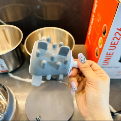 Máy Xay Thịt Cao Cấp Unie UE-226 (UE226)  , 2 Cối Inox, Có Lưỡi Bóc Hành Tỏi, Hàng Chính Hãng