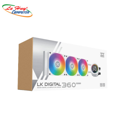 TẢN NHIỆT NƯỚC AIO XIGMATEK LK 360 Digital Artic (EN46087) - Hàng Chính Hãng 
