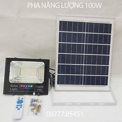 Đèn led pha năng lượng mặt trời 50W 100w 200w 300w 400W