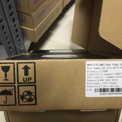 Bộ chuyển đổi video sang quang 2 kênh GNETCOM HL-2V1D-20T/R-1080P (2 thiết bị,2 adapter,Cổng điều khiển) - Hàng Chính Hãng