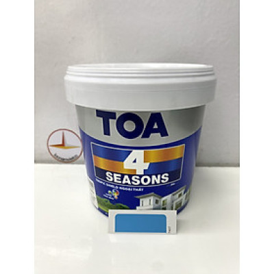 Sơn phào chỉ trong và ngoài nhà Toa 4 Seasons Tropic Shield màu C- 7407_1L