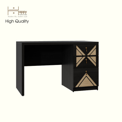 [Happy Home Furniture] CHARIS, Bàn làm việc 3 ngăn kéo, 120cm x 55cm x 75cm ( DxRxC), BAN_068