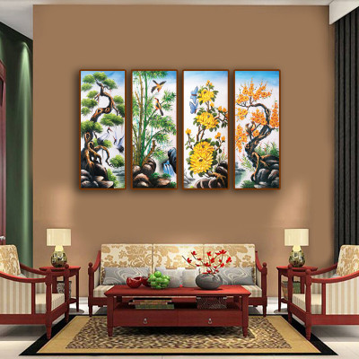 Tranh Tứ Quý ( được chọn mẫu)