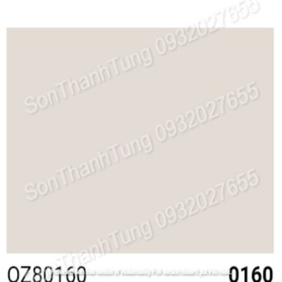 OEXPO ZOCO ANTI-FADE UV FOR EXTERIOR – SƠN NGOẠI THẤT CAO CẤP CHỐNG THẤM & BỀN MÀU VƯỢT TRỘI- OZ 80160