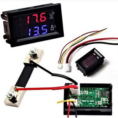 BỘ BÁO VON ẮC QUY TỪ 0V -100V  CAO CẤP