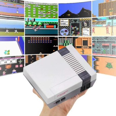 Máy chơi game NES classic 620 trò chơi cổ điển, máy chơi game 4 nút cổ điển Đầu Ra AV - Hàng nhập khẩu