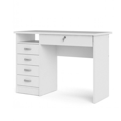 Bàn làm việc tại nhà bằng gỗ kiểu dáng nhỏ gọn SMLIFE Dola