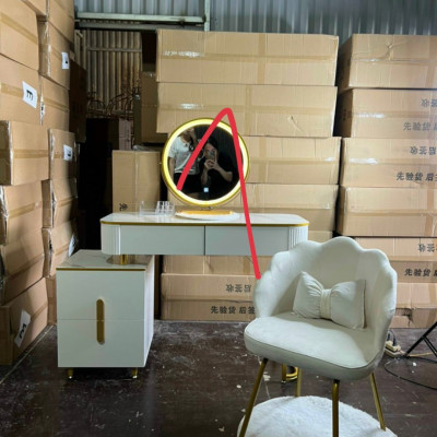 Bộ bàn trang điểm Juno Sofa Nhập khẩu cao cấp JN01