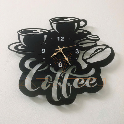 Decor quán cafe chill với đồng hồ cà phê siêu chất Abatsu