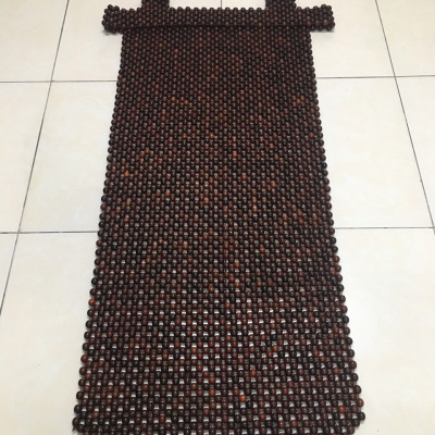 Đệm Lót Ghế Giám Đốc Văn Phòng Hạt Gỗ Cẩm hạt 12ly ( hình thật ) - Nệm , khoác ghế ô tô - Trang trí nội thất phong thủy phòng làm việc , phòng học 