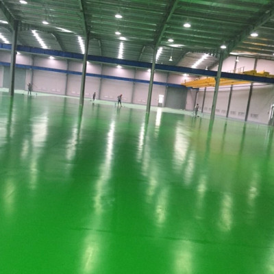 Sơn sàn bê tông Donasa /Floor coating Paint màu xanh da trời DEF 8542 3L