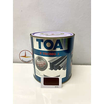 Sơn sắt mạ kẽm Toa 2 trong 1 màu nâu 720 _ 800G
