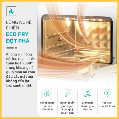 Nồi Chiên Hấp Đa Năng OLIVO SF20 PRO - Dung tích vượt trội 20L, Ứng dụng công nghệ hiện đại bậc nhất - 70 Chế Độ Cài Sẵn- Hàng Chính Hãng