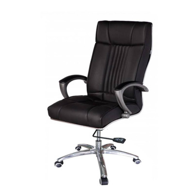 Ghế Giám Đốc 2 Cần Chân Hợp Kim Nhôm Cao Cấp IBIE IB009 - Đen