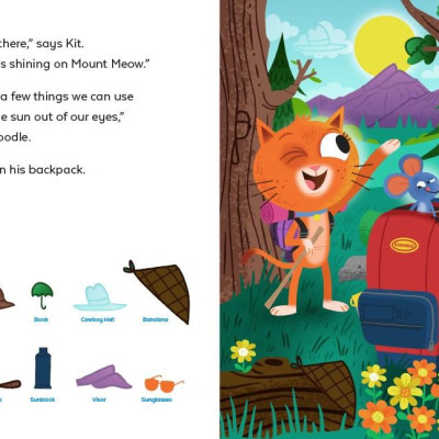 Sách - Kit and Kaboodle Go Camping by Michelle Portice (US edition, paperback)