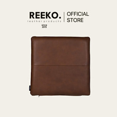 Đệm Ngồi Thiền Bằng Da Thật Ruột Mút Xốp Hình Vuông Êm Ái, Nệm Ngồi Bệt Decor 5103| REEKO