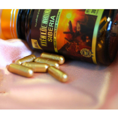 Thực phẩm bảo vệ sức khỏe Viên Lộc Nhung Siberia  - Hộp 30 viên