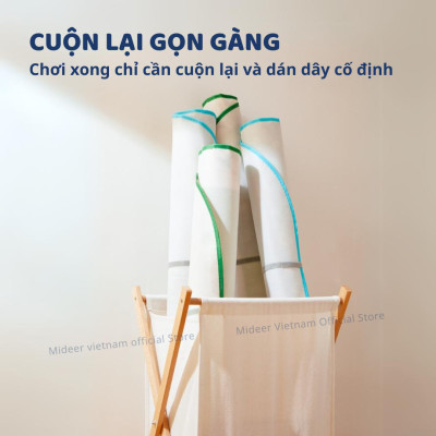 Thảm vẽ tranh nước, tranh tô màu nước ma thuật Mideer Magic Water Doodle Mat