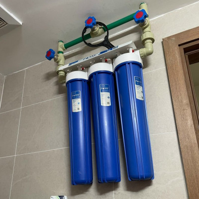 Bộ 3 Cốc Lọc Nước 20inch Dùng Cho Căn Hộ Chung Cư - Hàng Chính Hãng Famy Model BC0320