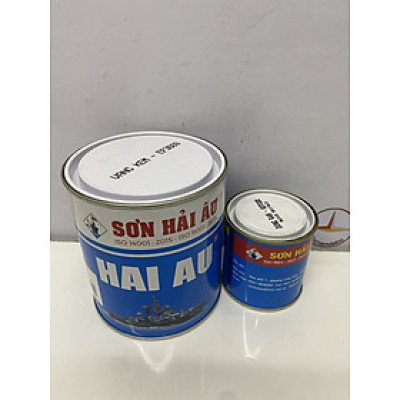 Sơn Epoxy Hải Âu màu vàng kem EP669 1L/Bộ