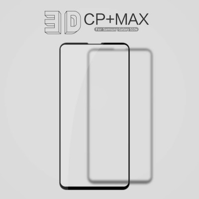 Miếng dán Kính Cường Lực full 3D siêu mỏng 0.23mm cho Samsung Galaxy S10e hiệu Nillkin CP+ Max (mặt kính AGC Nhật Bản, phủ Nano, hiển thị HD) - Hàng nhập khẩu
