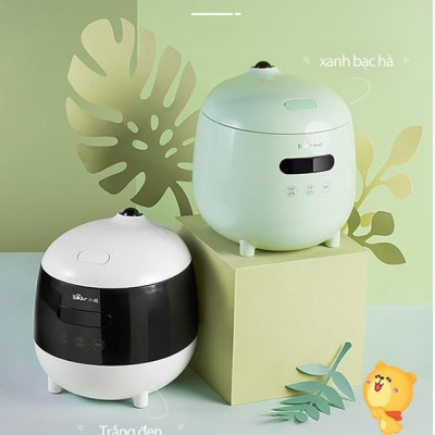 Nồi cơm điện mini đa năng Bear DFB-B12F1 8 chức năng chính hãng ( Bản Quốc Tế) - Hàng chính hãng