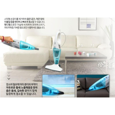 Máy hút bụi Daewoo DWX-E620P (Blue) công suất 600W mạnh mẽ và bền bỉ - Hàng chính hãng