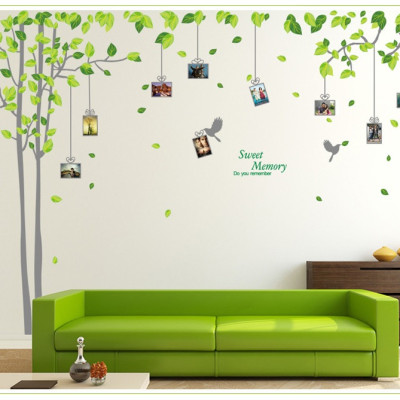Decal dán tường Cây treo ảnh 7 AmyShop DCX014 (210 x 275 cm)