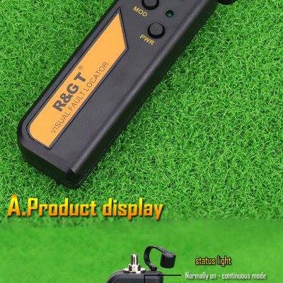 (Kèm 02 Pin Sạc) Bút Dò Lỗi Sợi Quang FTTH RGT TM-18 Công Suất 1/10/20/30mW Tia Laser Đỏ Cho Phép Đo Các Khoảng Cách Từ 5-10-20-30KM - Hàng Chính Hãng