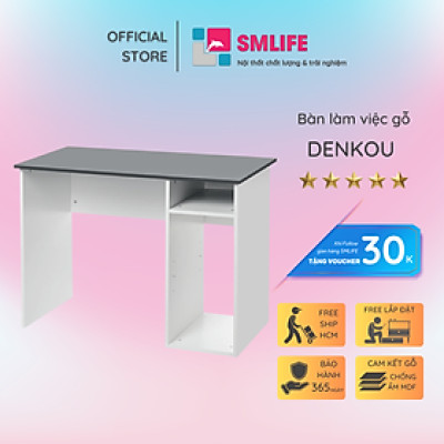 Bàn Học Nhỏ Gọn Thiết Kế Đơn Giản Cho Bé SMLIFE Denkou