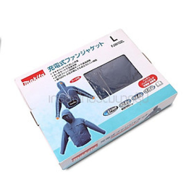 ÁO KHOÁC LÀM MÁT DÙNG PIN MAKITA FJ301DZL (KHÔNG KÈM PIN VÀ SẠC) - HÀNG CHÍNH HÃNG