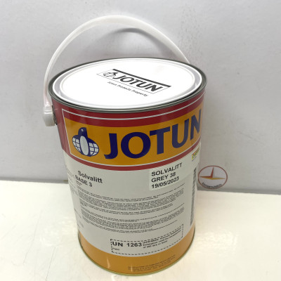 Sơn chịu nhiệt 600oC Jotun Solvalitt màu xám Grey 38 _ 5L