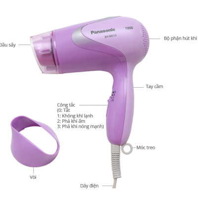 Máy sấy tóc Panasonic EH-ND13-V645 - Hàng chính hãng
