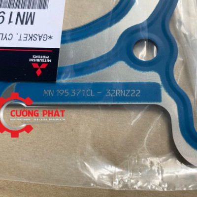 Gioăng mặt máy Mitsubishi Attrage, Mirage mã MN195371