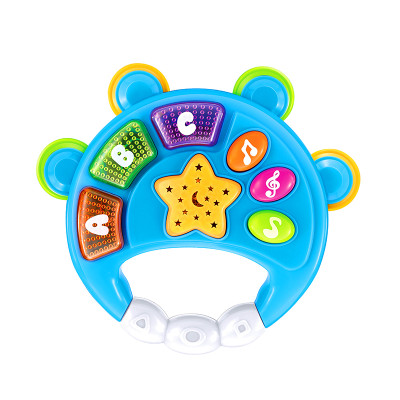 Đồ Chơi Tay Cầm Âm Nhạc 1 TOONYKIDS - Đồ Chơi Thông Minh Cho Bé - Baby Tambourine TN152 [Tặng Kèm Sticker]