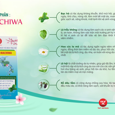 DUNG DỊCH VỆ SINH PHỤ NỮ MACHIWA