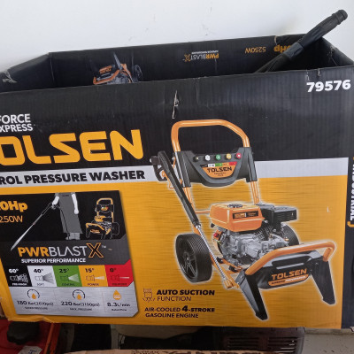 MÁY XỊT RỬA XE XĂNG 7HP 220BAR TOLSEN 79576 - HÀNG CHÍNH HÃNG